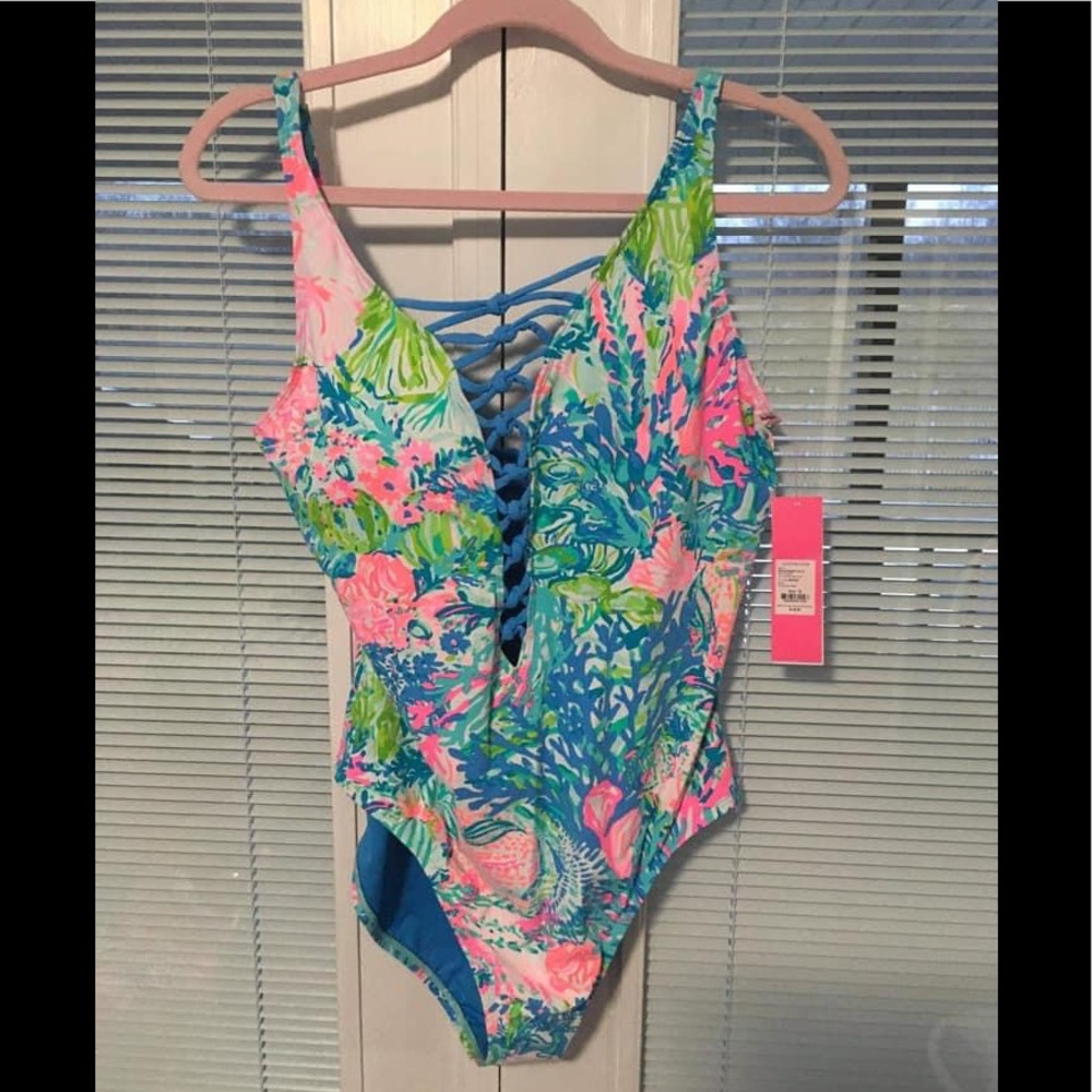 Lilly Pulitzer Fished My Wish Swimsuit